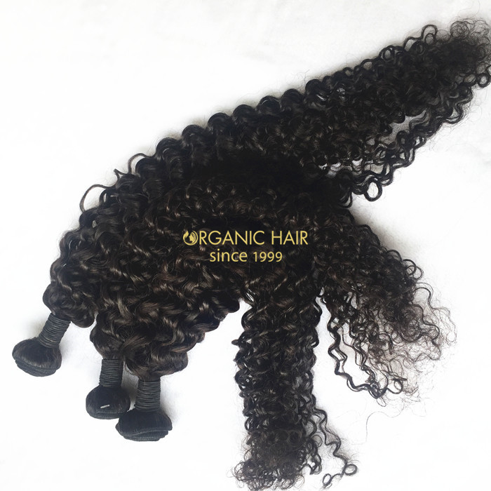 Great lengths milky way curly hair extensions